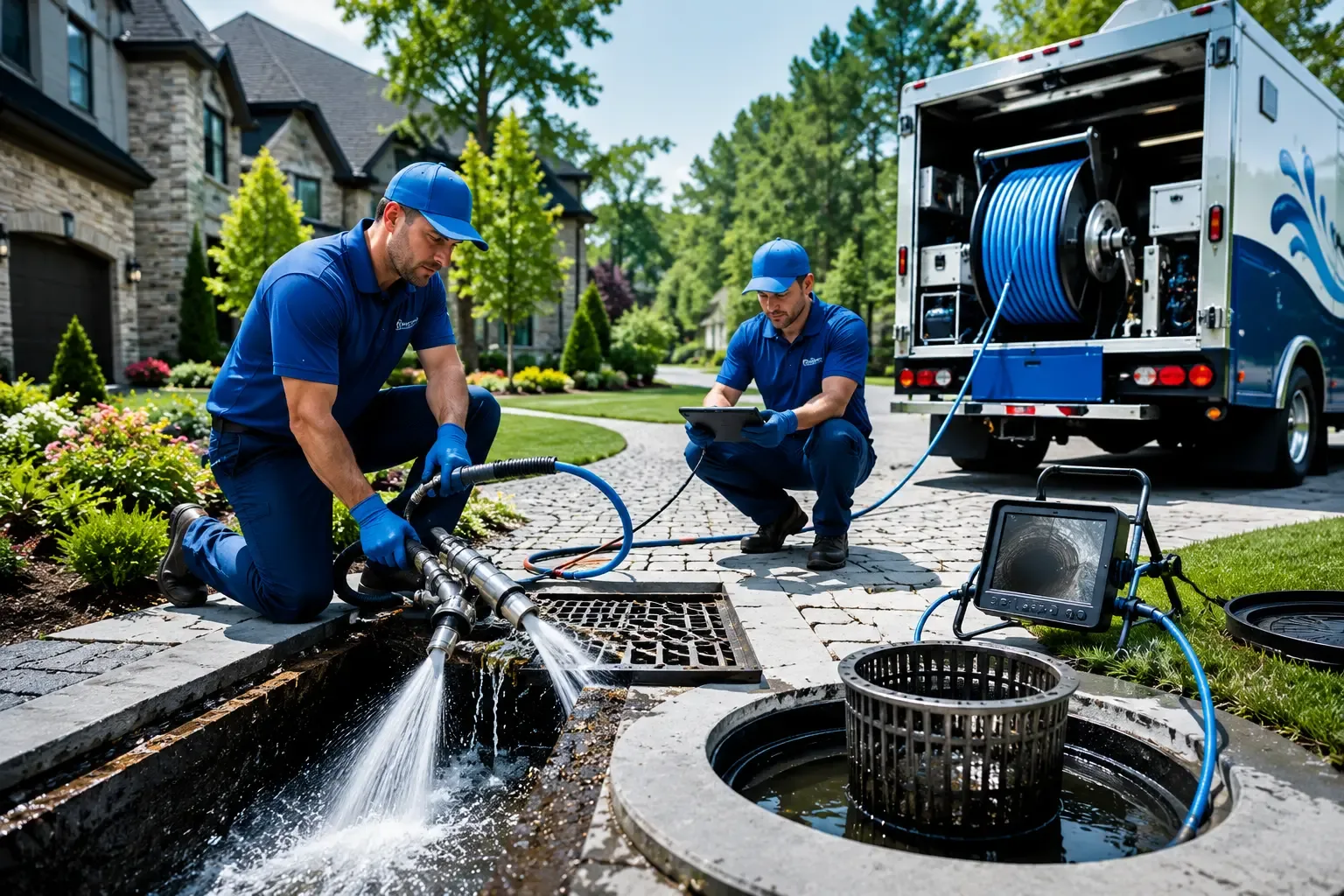 Local outdoor drain cleaning professionals in Churchville, VA